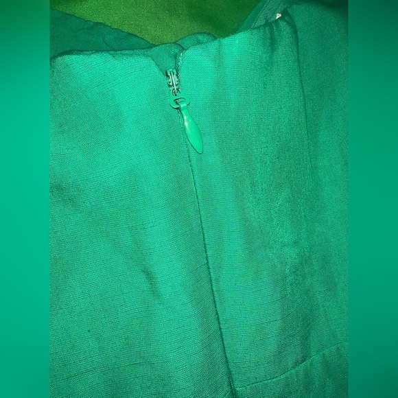 Sheike Elegant Green Dress with Bow Detail size 10 - Picture 10 of 12